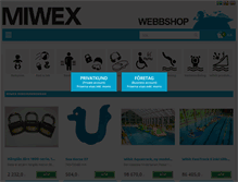 Tablet Screenshot of miwex.se